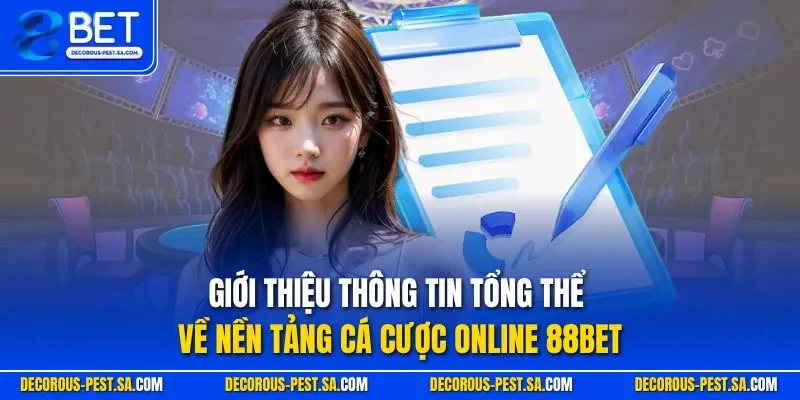 Giới thiệu thông tin tổng thể về nền tảng cá cược online 88BET