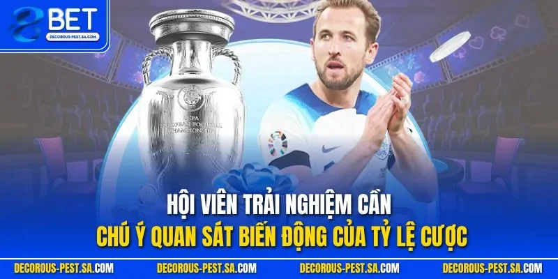 Hội viên trải nghiệm cần chú ý quan sát biến động của tỷ lệ cược