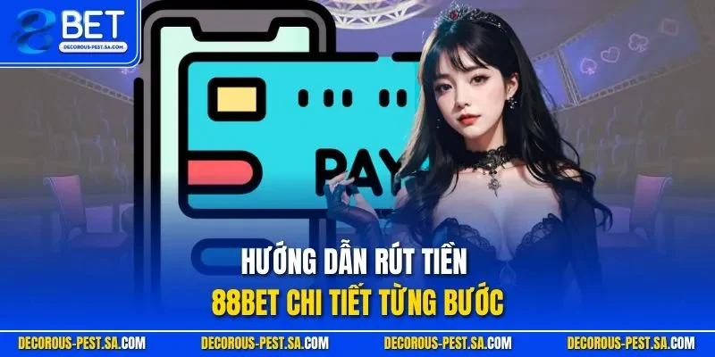 Hướng dẫn rút tiền 88BET chi tiết từng bước