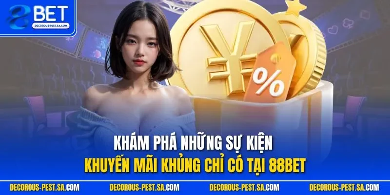 Khám phá những sự kiện khuyến mãi khủng chỉ có tại 88BET